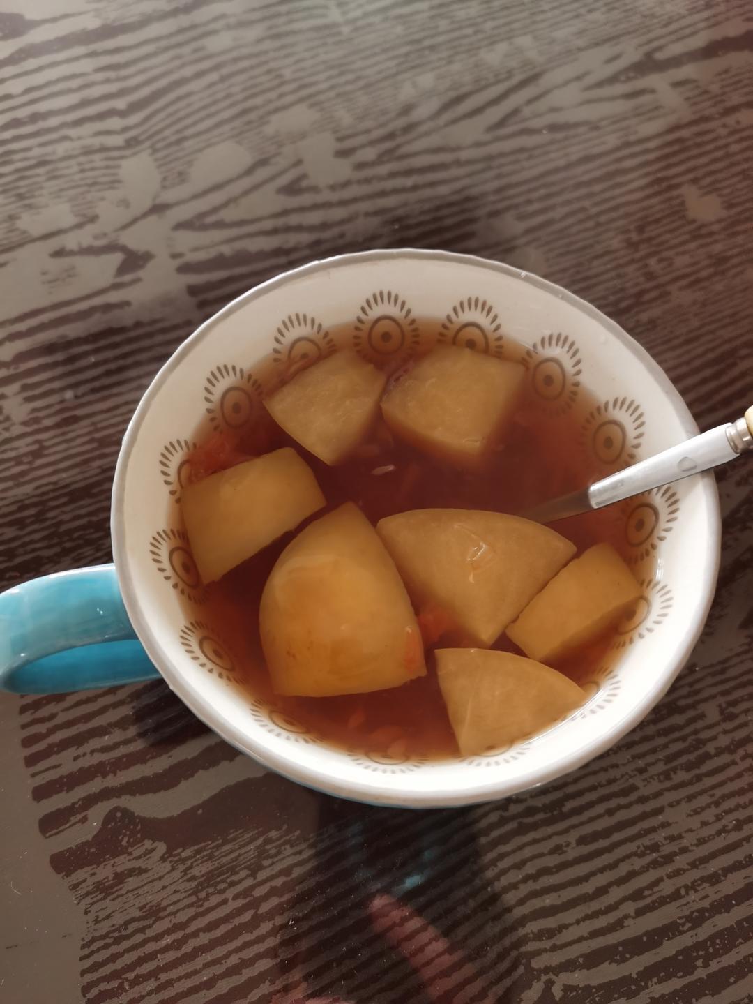 解腻茶（柚子苹果茶）