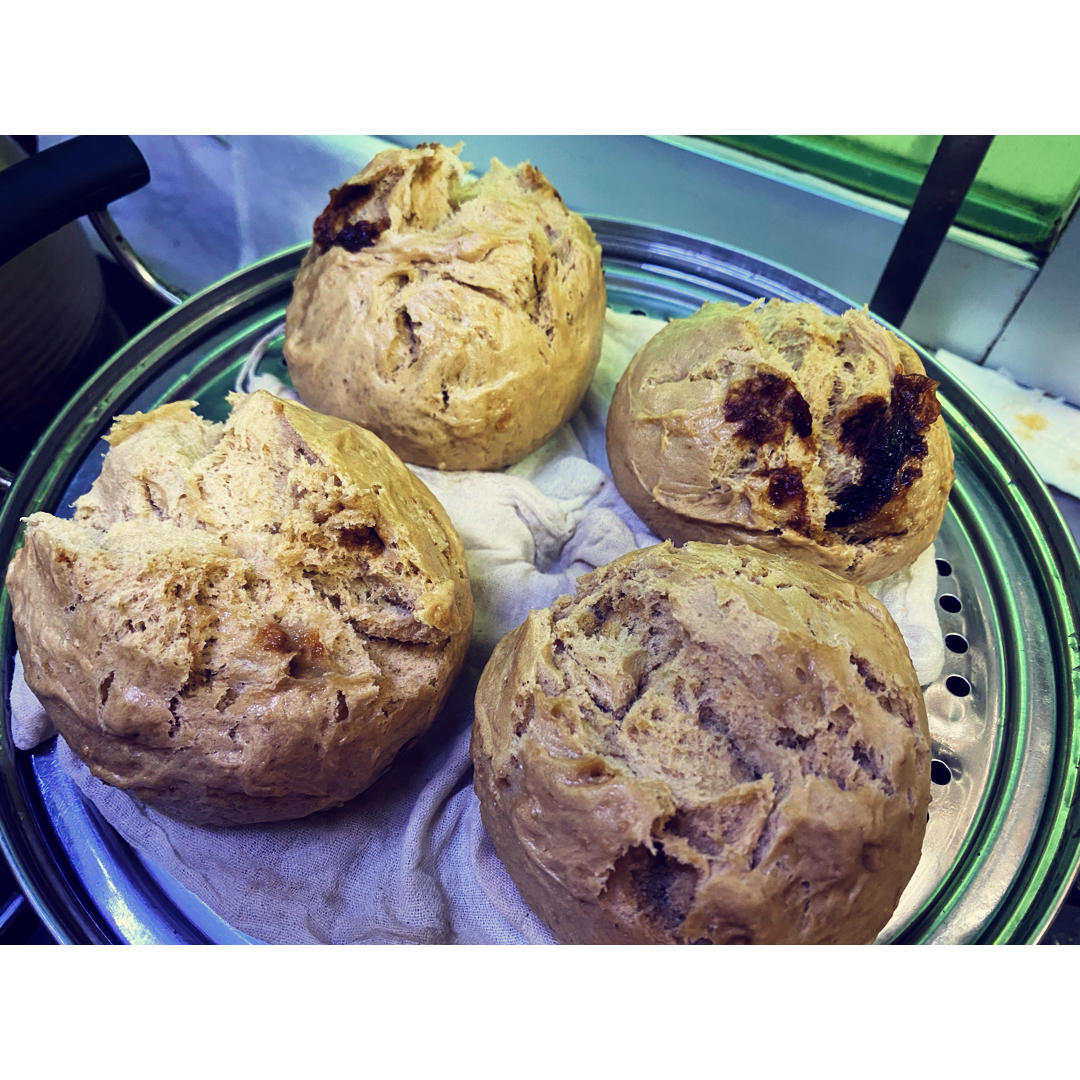 红糖开花馒头 零失败的方子 保证各个开花 面香味儿浓郁 附细节视频详解