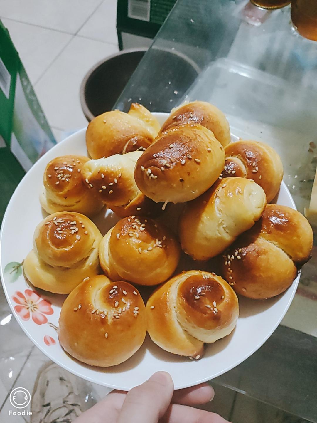 脆底蜂蜜小面包