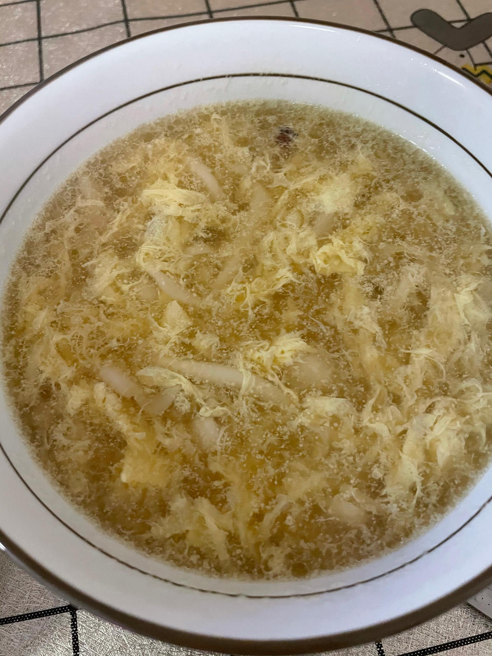 超级鲜的蟹味菇蛋汤