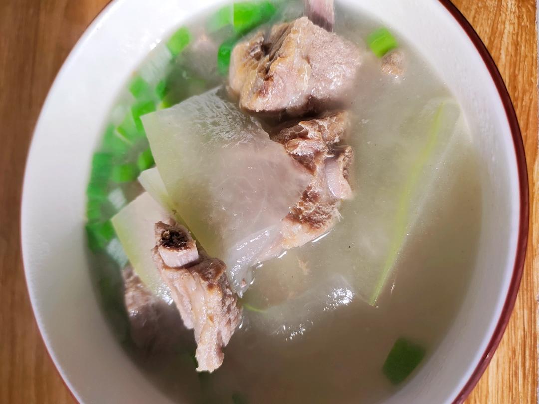 冬瓜排骨汤，夏天的味道