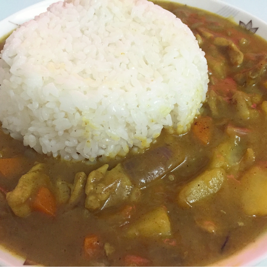 咖喱鸡饭
