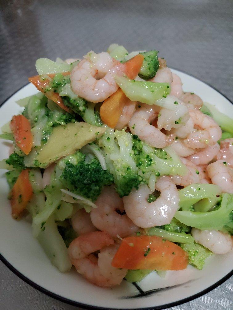 营养全面最适合孩子的西兰花🥦炒虾仁🍤