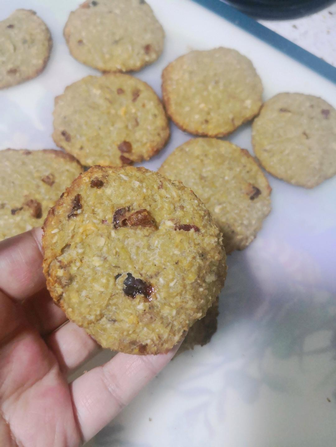 无油无糖燕麦代餐饼干