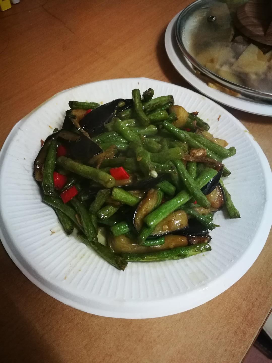 茄子豆角