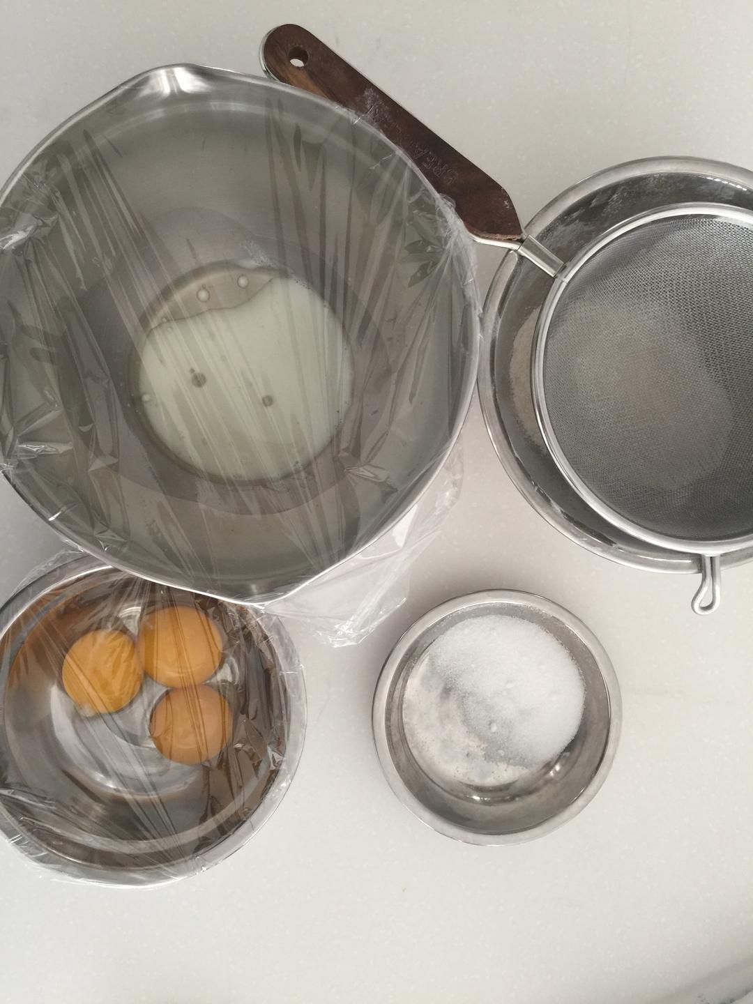 纯奶手撕吐司的做法 步骤1