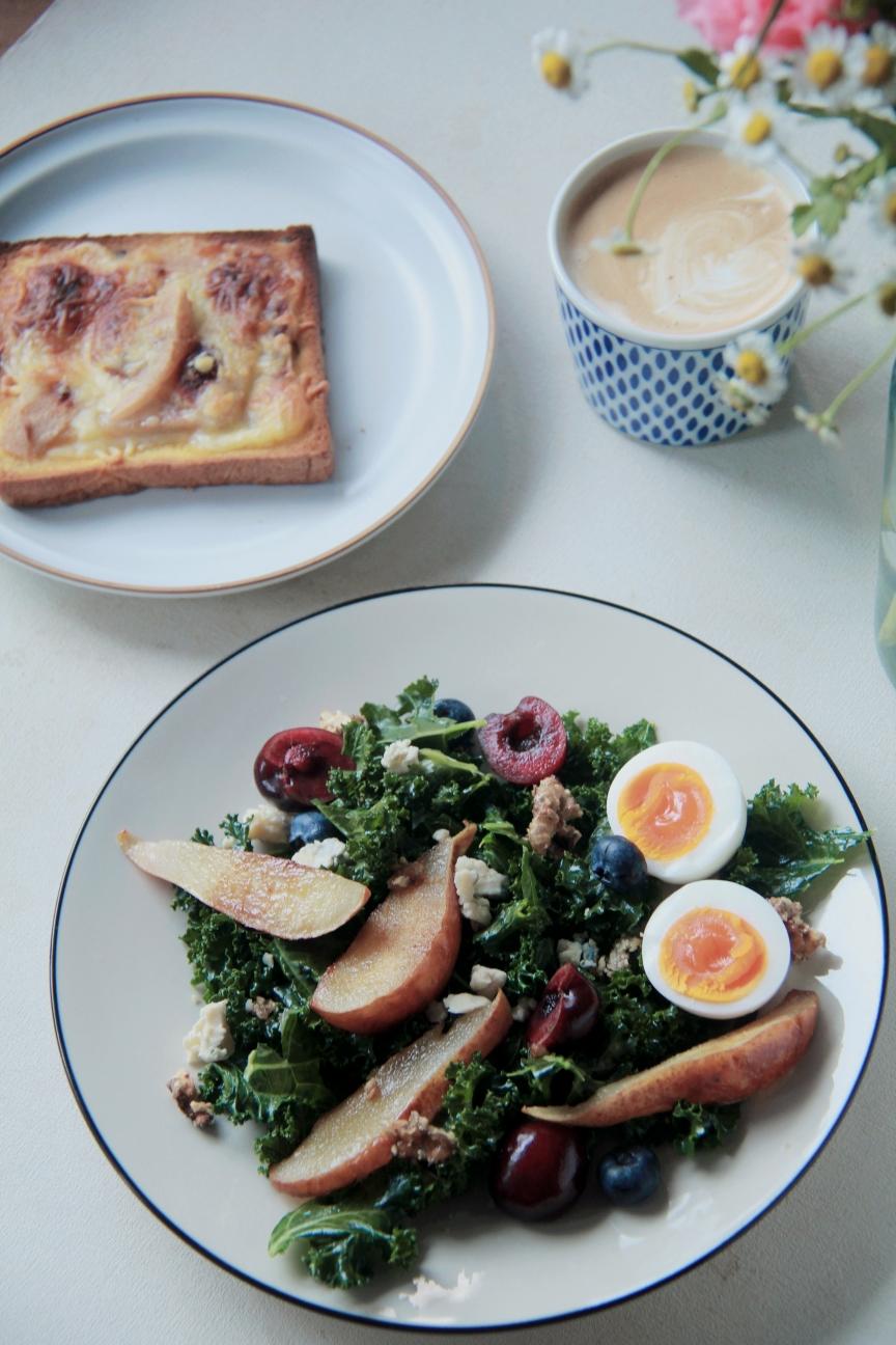 香甜美味的啤梨披萨