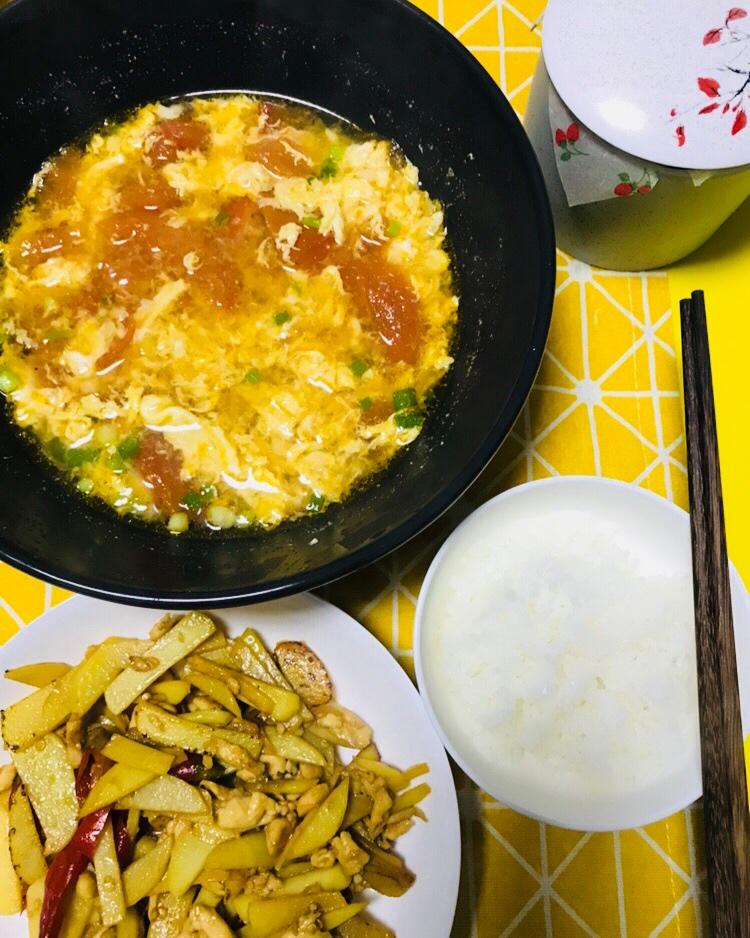 好喝到爆的西红柿鸡蛋汤