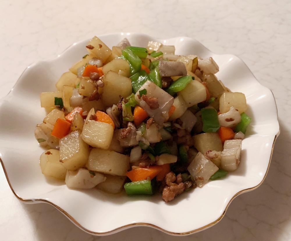 ［超下饭］肉末土豆丁的做法