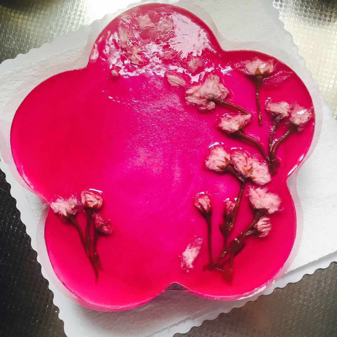 火龙果慕斯（小蛋糕）