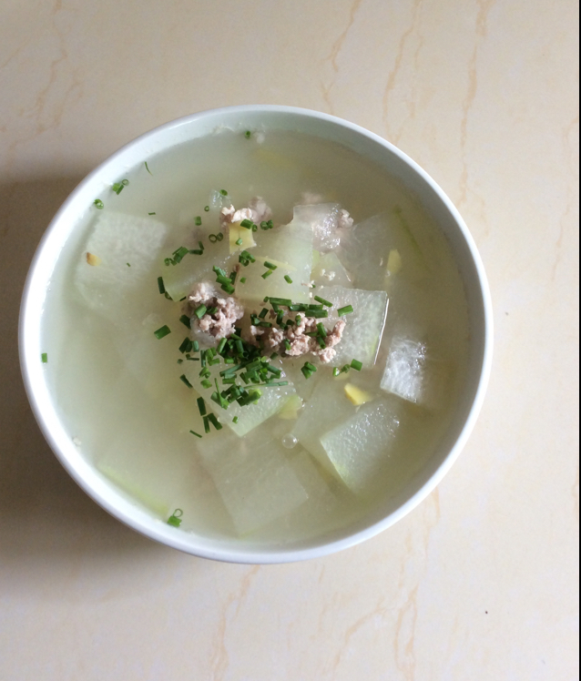 妈妈牌：肉末冬瓜汤