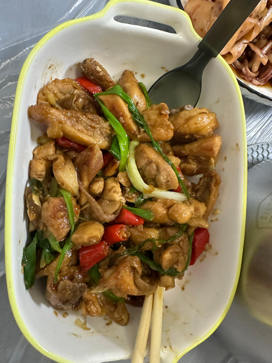最简单的鸡肉做法——家常生炒鸡