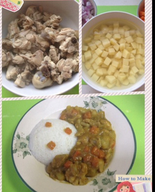 咖喱鸡肉饭
