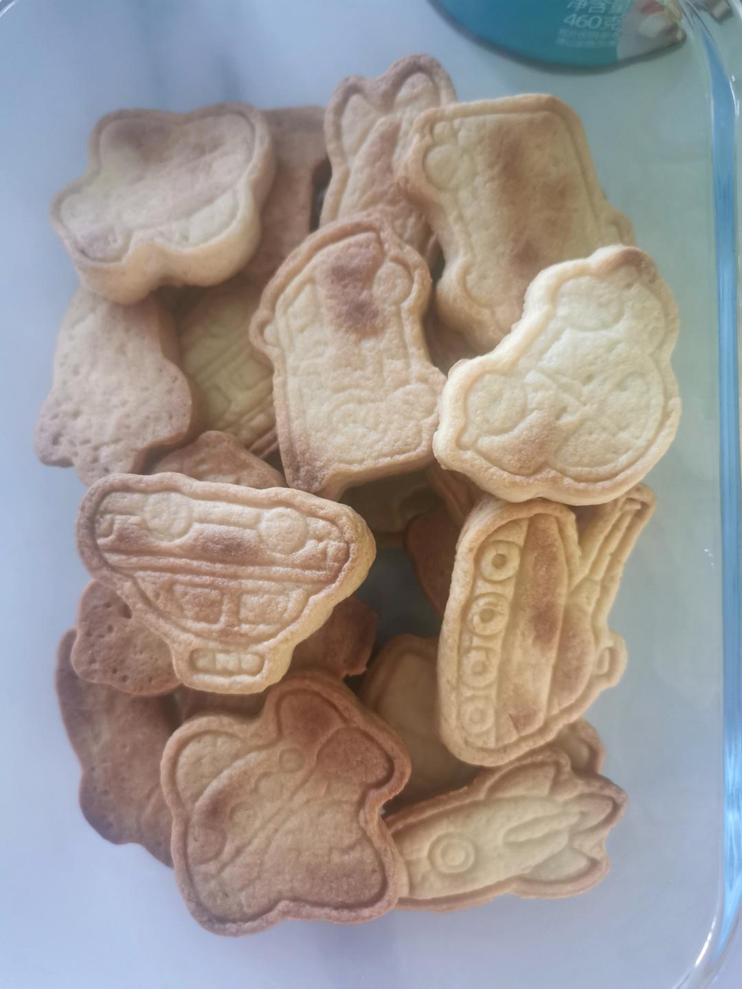 卡通黄油饼干