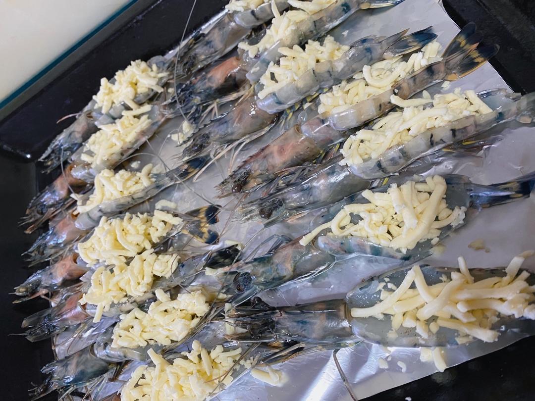 芝士沙拉酱焗大虾