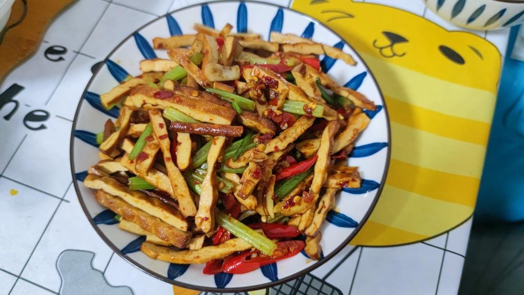 【家常湘菜】柴火香干炒肉