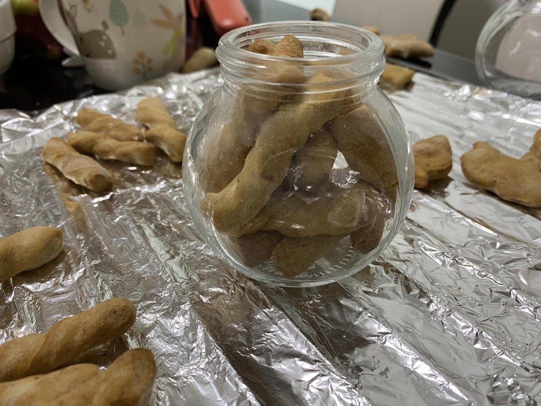 无油无糖宝宝磨牙棒饼干(硬性饼干)