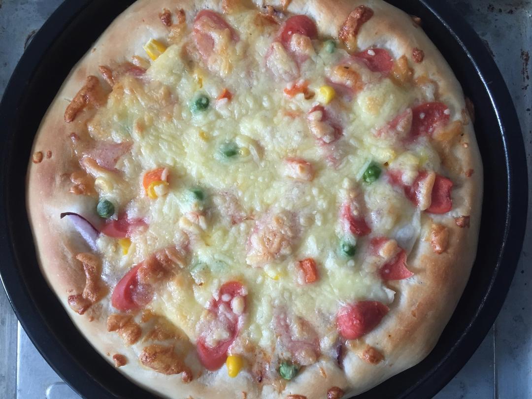 好评无数的水果披萨