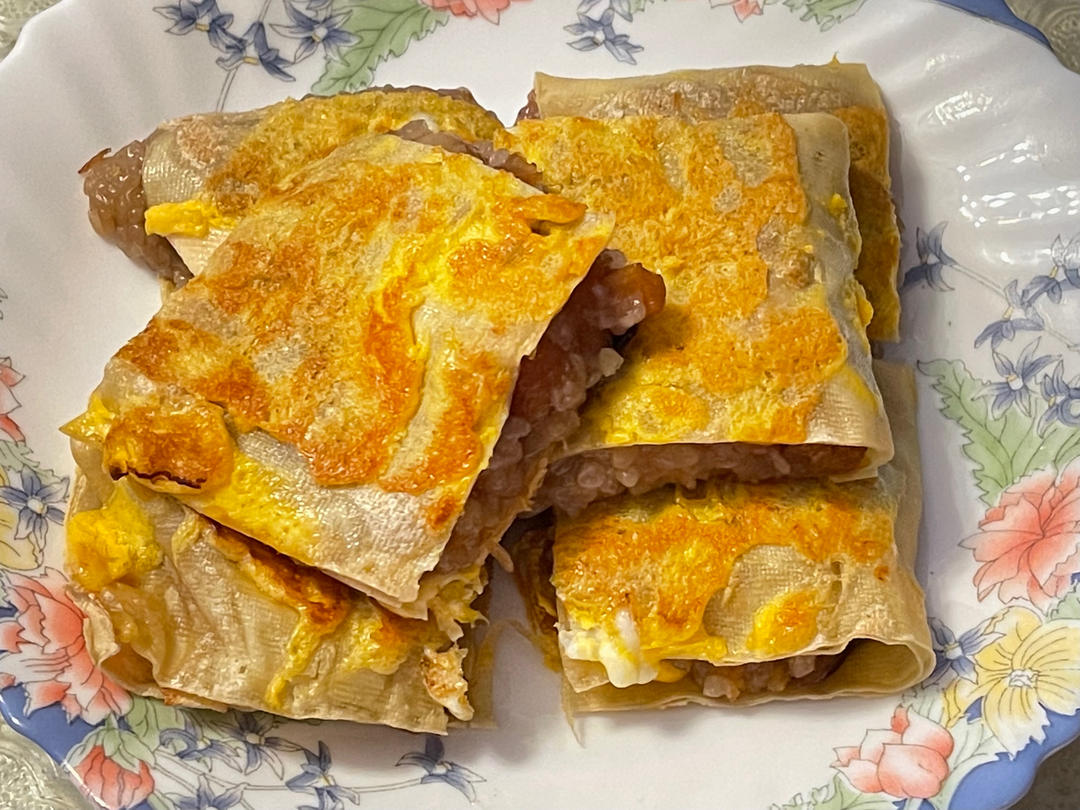 粽香豆皮～简单仿制三鲜豆皮的做法