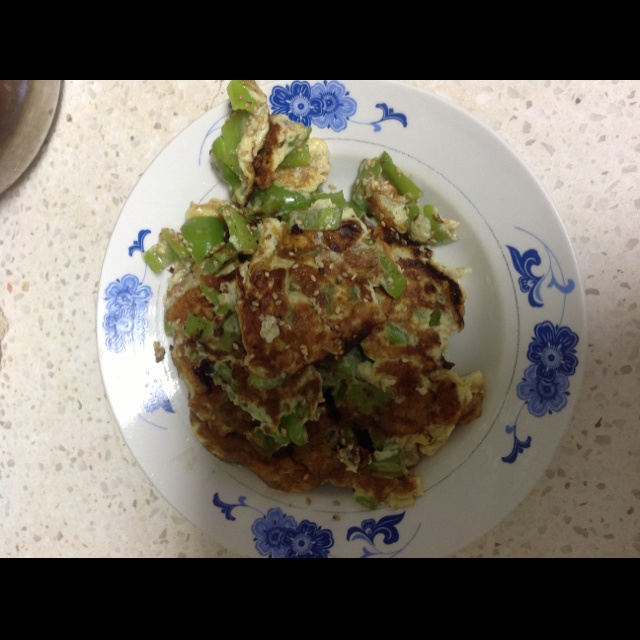 青椒炒蛋