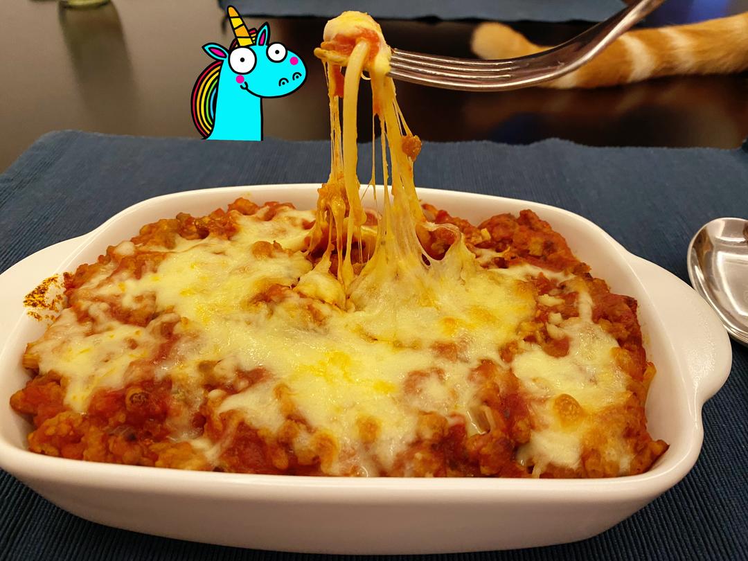 經典肉醬焗意粉