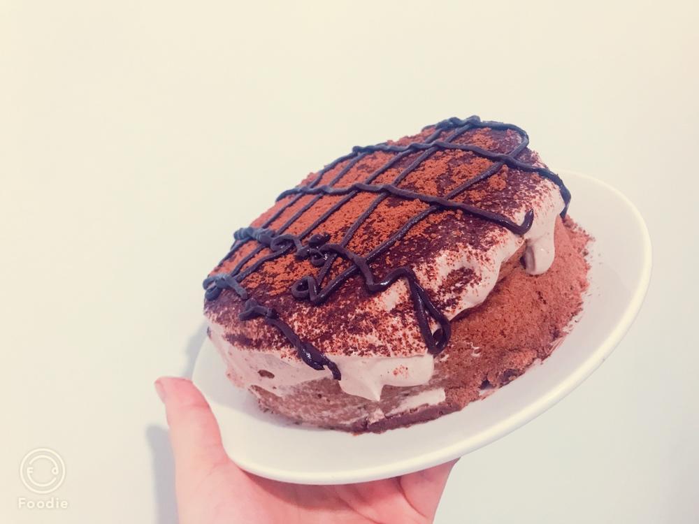 #视频教程#有灵魂的脏脏蛋糕，戚风生涯的巅峰之作，劣狐狐烘焙