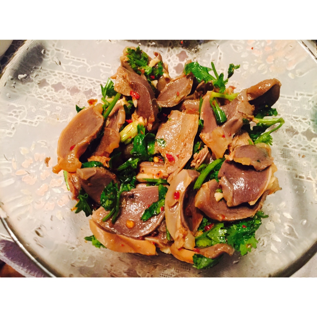 吴阿南做的香辣卤鸭胗