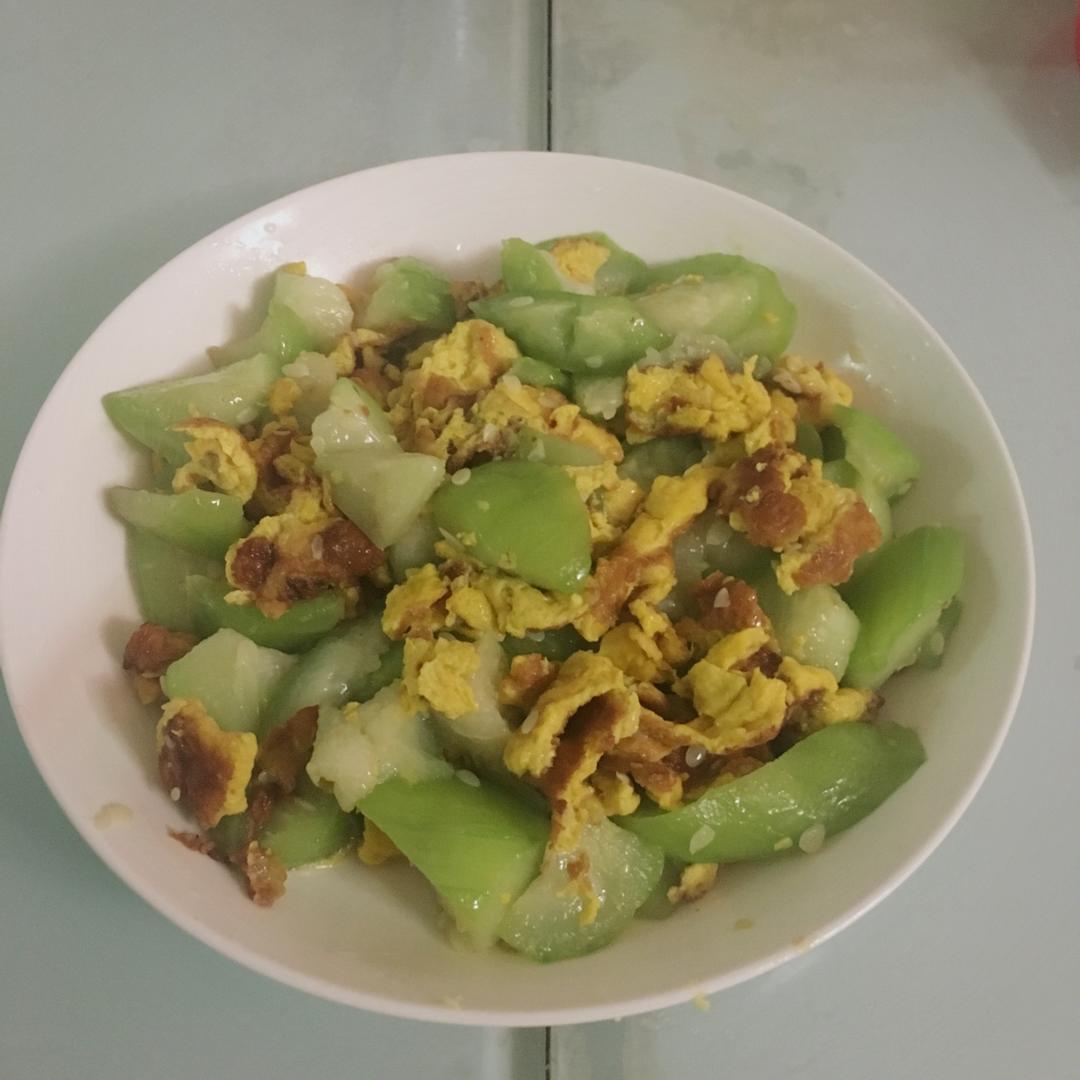 丝瓜炒蛋