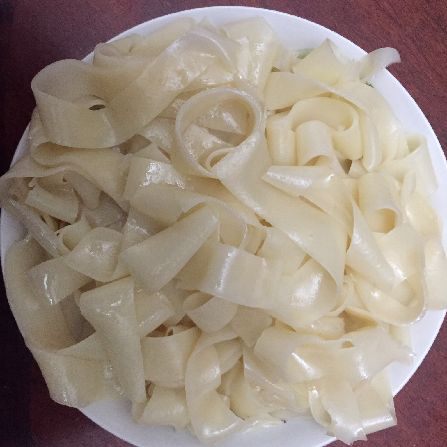 陆地虾米做的面皮