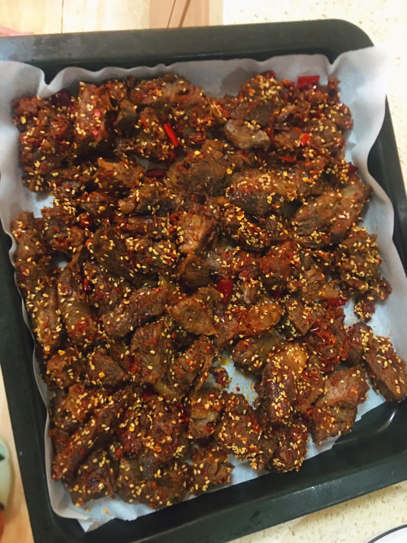 麻辣牛肉干