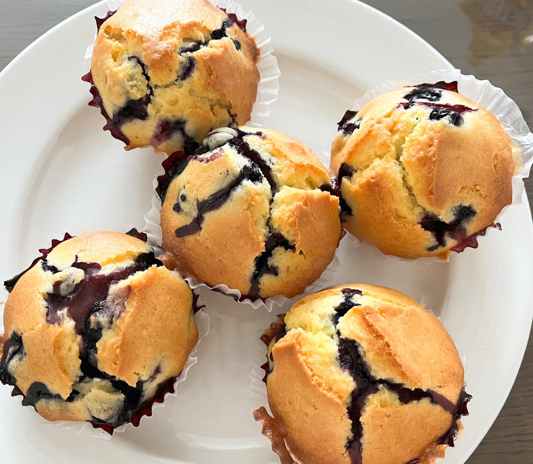 好吃快手/爆浆蓝莓玛芬