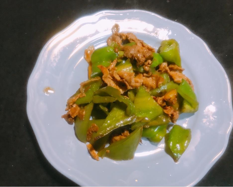 青椒炒肉