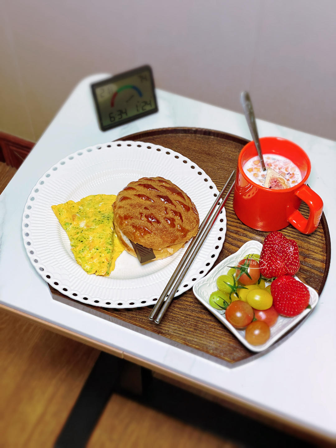 培根煎蛋饼