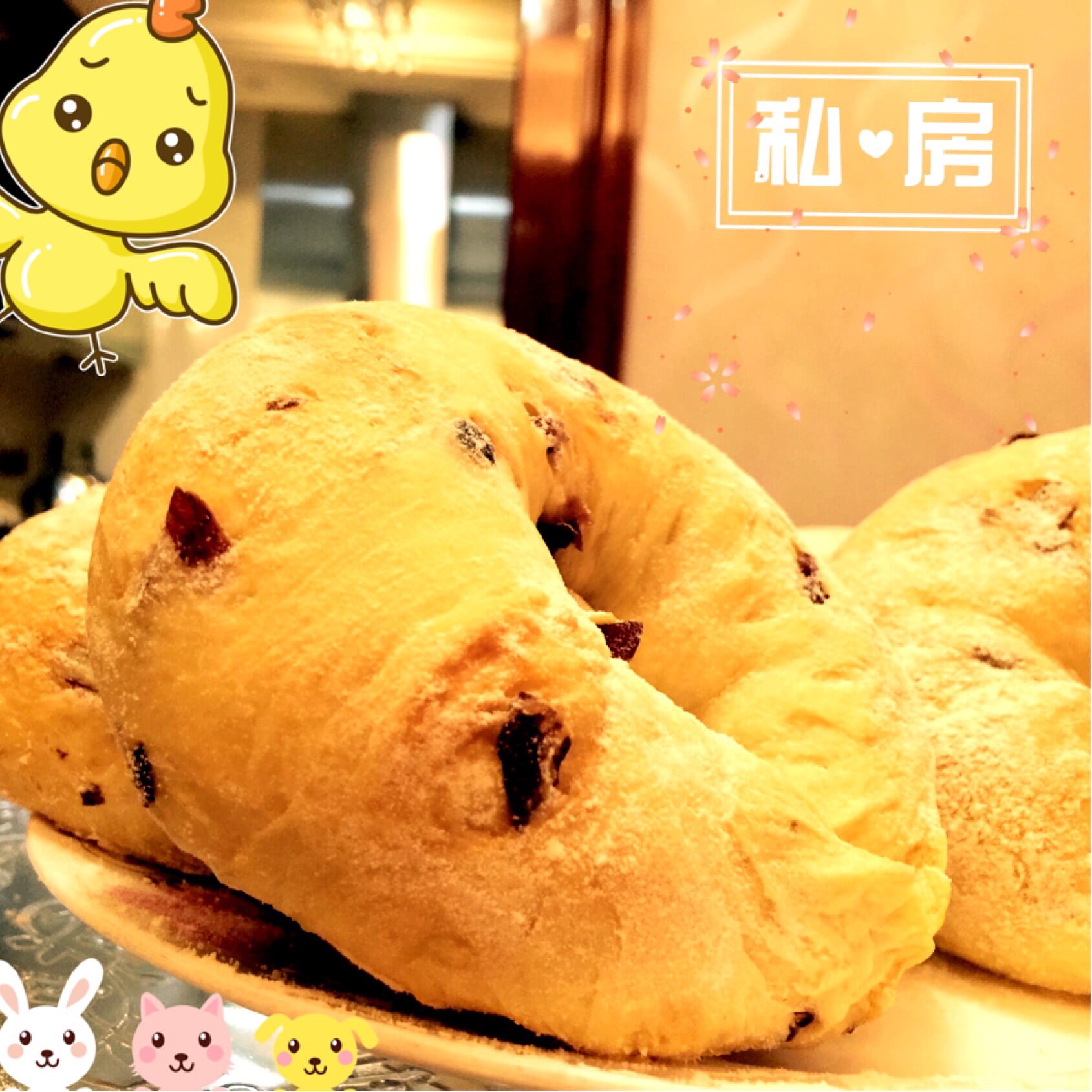 蔓越莓乳酪面包卷(君之版)