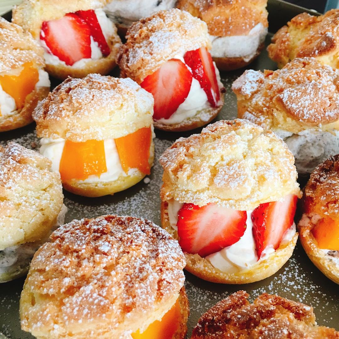 十分美味的酥皮泡芙