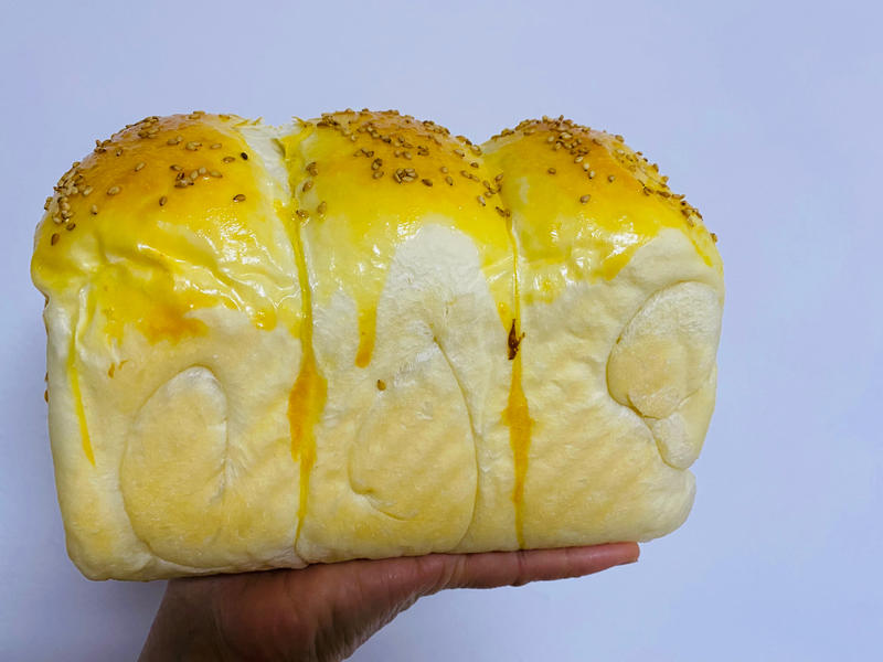 纯奶手撕吐司的做法 步骤1