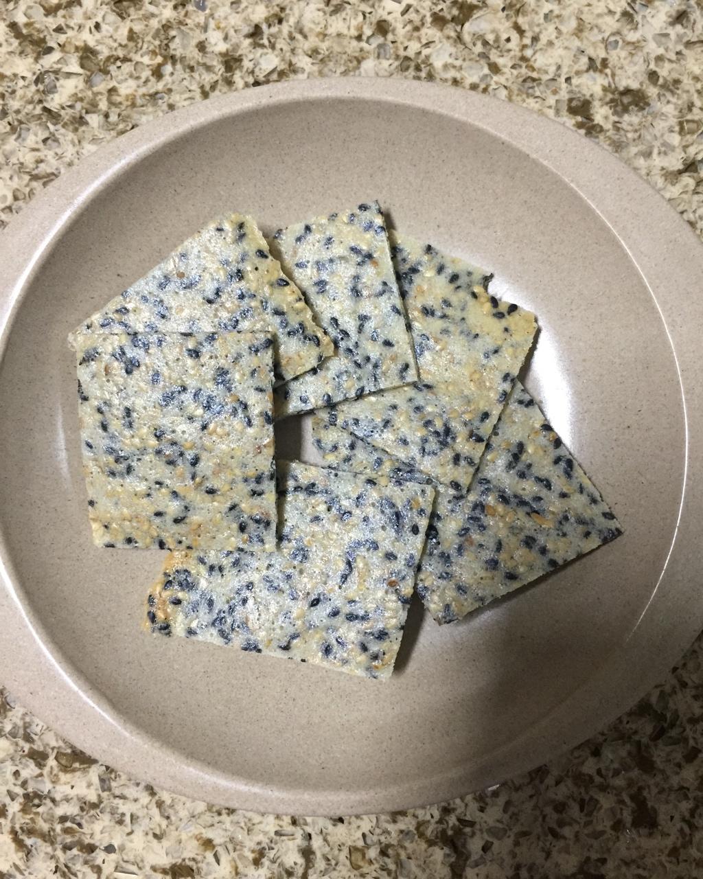 蛋白芝麻薄脆饼干（失败率低的做法）