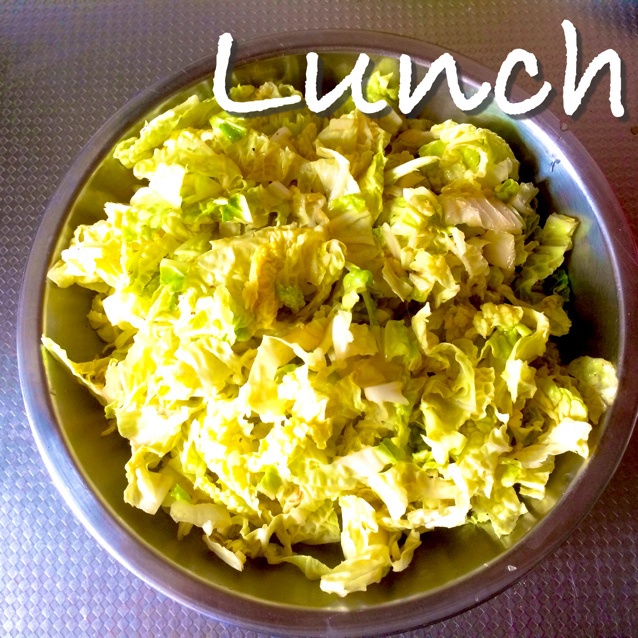 凉拌手撕圆白菜