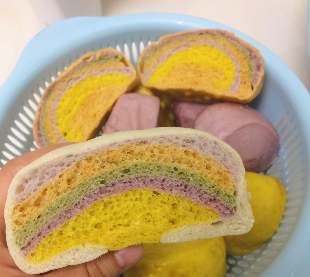 彩虹🌈馒头