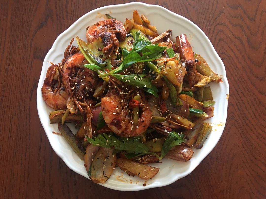 干锅虾虾（最详细的图文解说）