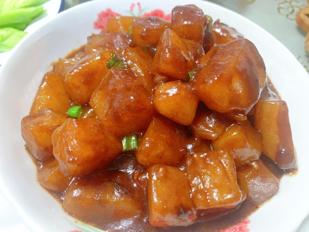 🔥巨下饭，软糯入味！比肉还好吃的红烧土豆