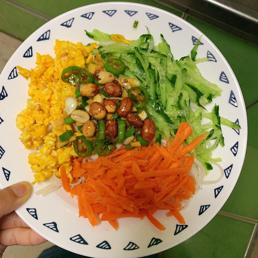 姥姥的爽口凉面！（干拌挂面）