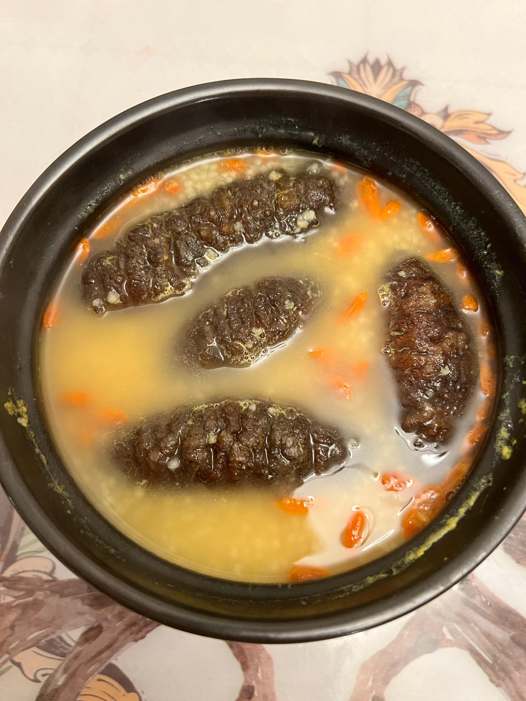 营养师推荐：海参小米粥