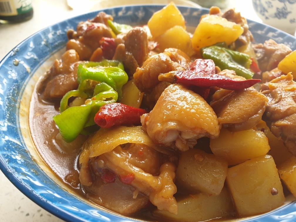 新疆大盘鸡 家庭版(简单好做)