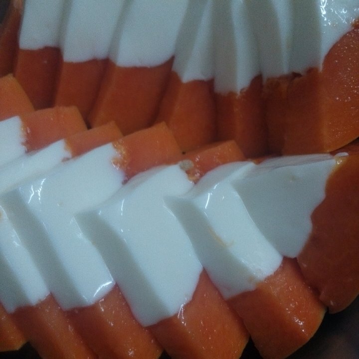 木瓜奶冻