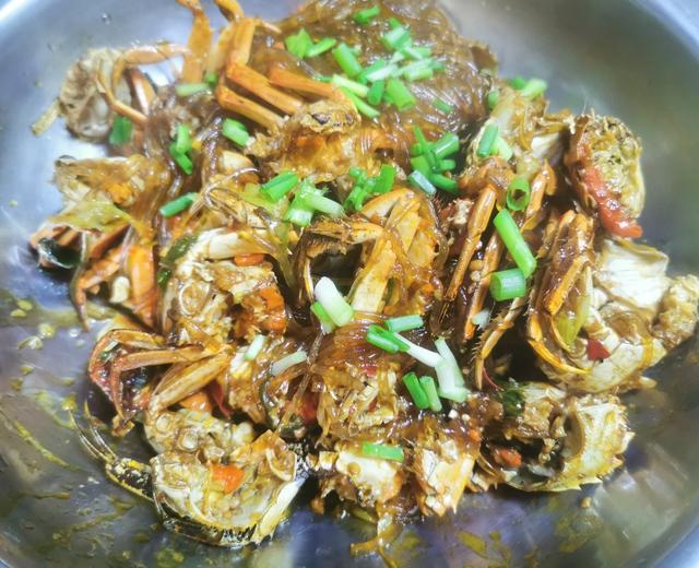懒人快手菜—香辣干锅粉丝螃蟹的做法