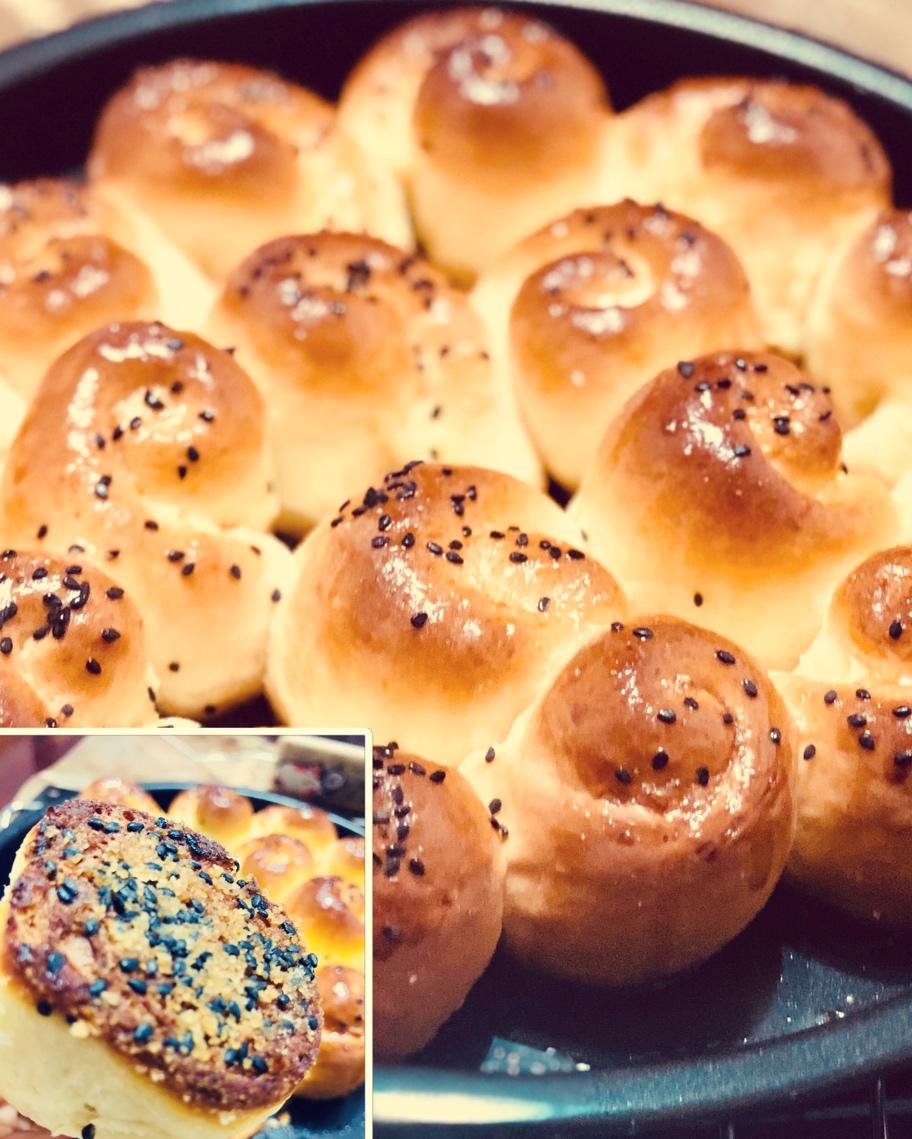 脆底蜂蜜小面包