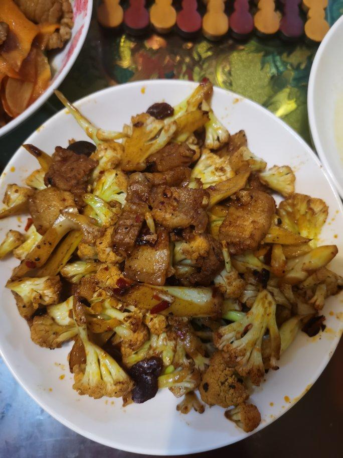 干锅花菜做起来呀