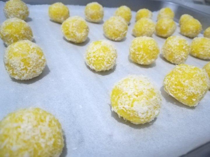 【视频】椰蓉小酥球（消耗蛋黄）童年美食