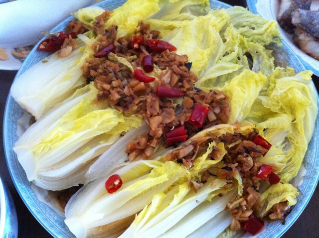 蒜蓉粉丝蒸娃娃菜
